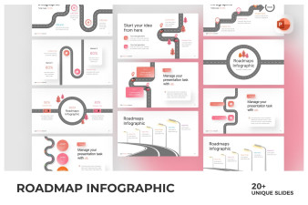 Roadmap Infographics PowerPoint Template